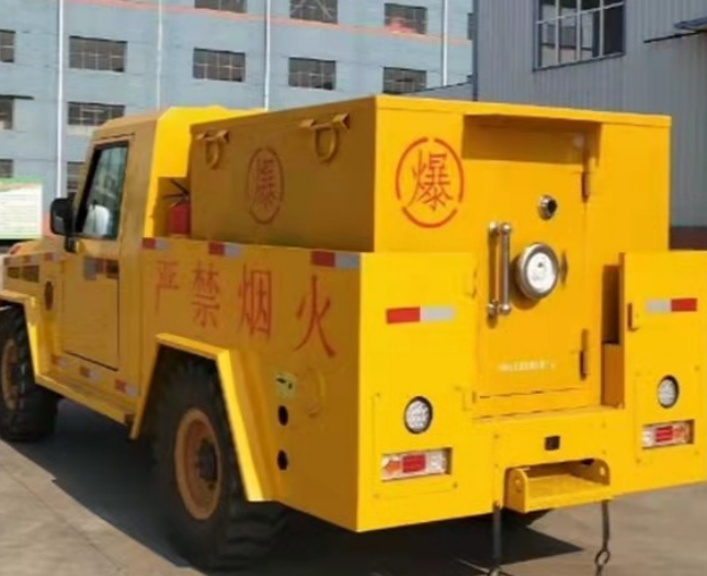 温泉爆破器材运输车专用功能